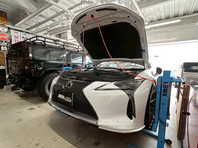 ﾚｸｻｽ LC500 RCF ｴｷﾏﾆ ﾏﾌﾗｰ 交換 取付 取り付け 車検 持込 持ち込み ﾃﾞｯﾄﾞﾆﾝｸﾞ 構造変更 福岡市 中央区 博多区 南区 西区 東区 天神 那の津 ｶｽﾀﾑ