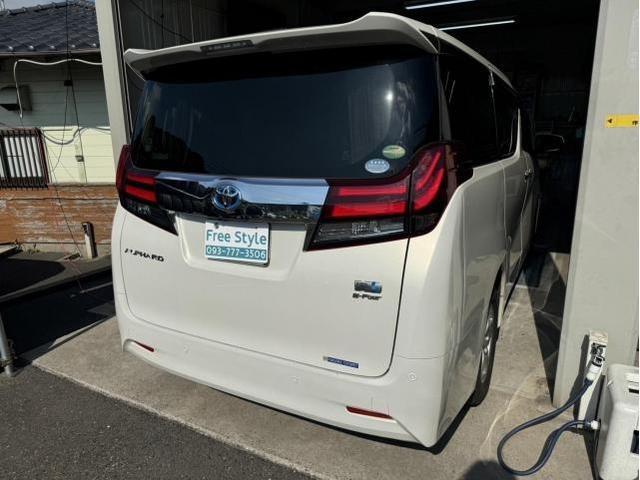 トヨタ　アルファードHV　タイヤ交換　オートウェイサテライトショップ   国産タイヤ安い　直送　持ち込みタイヤ交換　福岡県　北九州市
