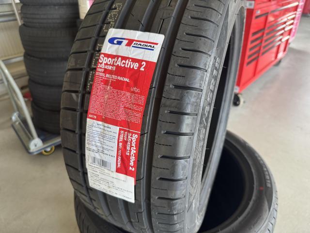 Audi A6 アバント　タイヤ4本交換　GTラジアル　オートウェイ サテライトショップ  　直送　持ち込みタイヤ交換　タイヤ安い　福岡県　福岡市　北九州市　門司区　小倉南区