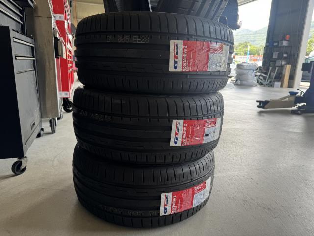 Audi A6 アバント　タイヤ4本交換　GTラジアル　オートウェイ サテライトショップ  　直送　持ち込みタイヤ交換　タイヤ安い　福岡県　福岡市　北九州市　門司区　小倉南区