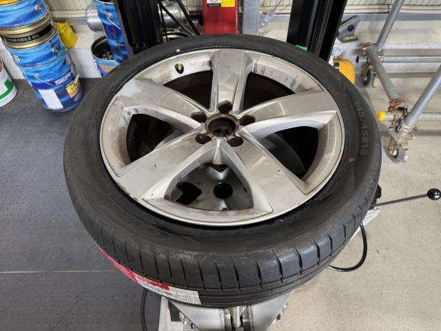 Audi A6 アバント　タイヤ4本交換　GTラジアル　オートウェイ サテライトショップ  　直送　持ち込みタイヤ交換　タイヤ安い　福岡県　福岡市　北九州市　門司区　小倉南区