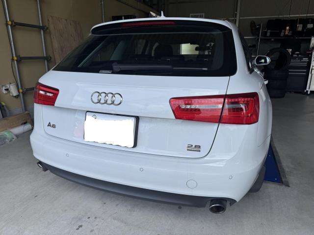 Audi A6 アバント　タイヤ4本交換　GTラジアル　オートウェイ サテライトショップ  　直送　持ち込みタイヤ交換　タイヤ安い　福岡県　福岡市　北九州市　門司区　小倉南区