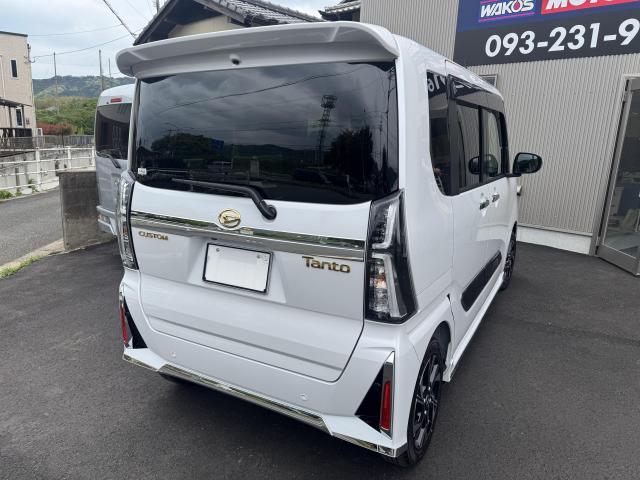 タント　字光式ナンバー器具取付　Air　パーツ販売・取付　輸入車・国産車修理　車検　整備　中古車販売　　福岡県　北九州市　他地域のお客様も大歓迎です！ 
