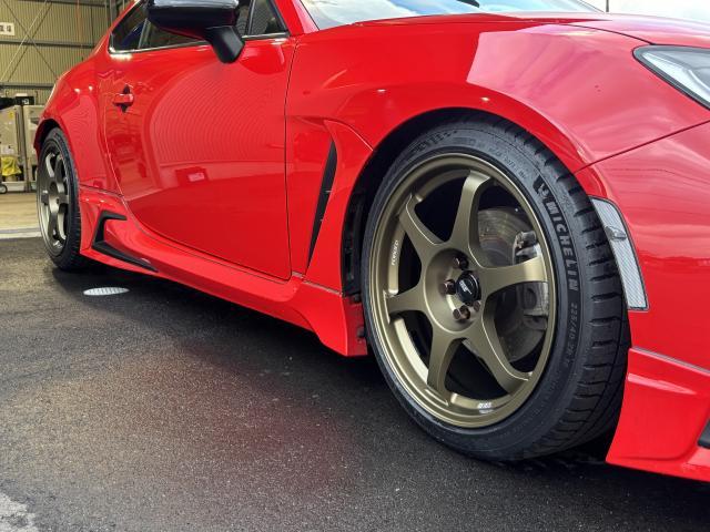 トヨタ　ＧＲ８６　TEIN　フレックスZ　四輪アライメント　車高調パーツ販売・取付　輸入車・国産車修理　車検　整備　中古車販売　　福岡県　北九州市　他地域のお客様も大歓迎です！ 
