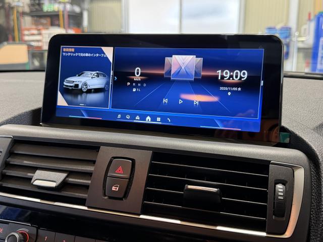 BMW　1シリーズ　F20　Androidモニター　パーツ販売・取付　輸入車・国産車修理　車検　整備　中古車販売　　福岡県　北九州市　他地域のお客様も大歓迎です！ 
