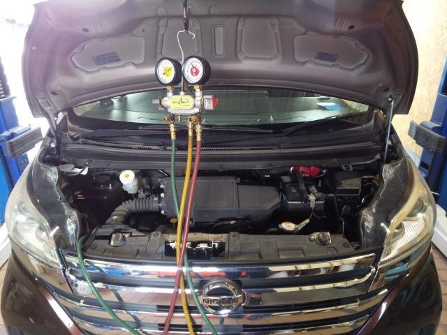 日産　ディズルークス　エアコン修理　女性オーナー車　整備　お車の相談は　カーショップ　ベストへ！