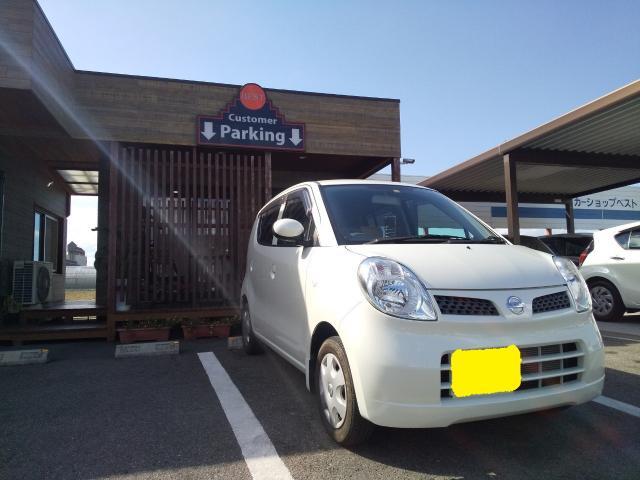 日産　モコ　ドライブシャフトブーツ交換　佐賀市　車検　整備　お車の相談は　カーショップ　ベストへ！