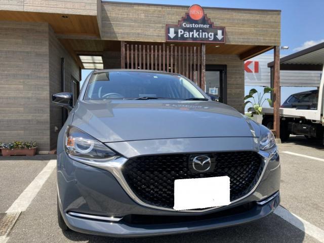 マツダ　MAZDA2　グーピット問い合わせ　ドラレコ持込取付　佐賀市　車検　整備　お車のご相談はカーショップベストへ！！