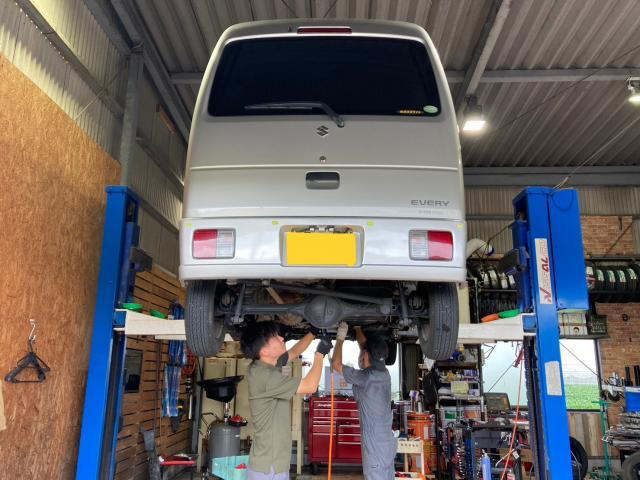 スズキ　エブリイ　車検　整備　修理　佐賀市
お車のご相談はカーショップベストへ！！！