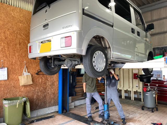 スズキ　エブリイ　車検　整備　修理　佐賀市
お車のご相談はカーショップベストへ！！！