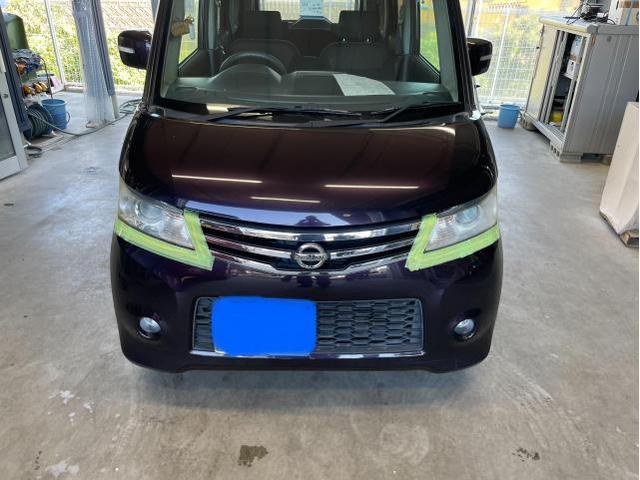 日産　ルークス　スズキ　パレット　ヘッドライトコーティング　　交換　　鈑金　修理　整備　長崎市　東長崎　多良見町　諫早市