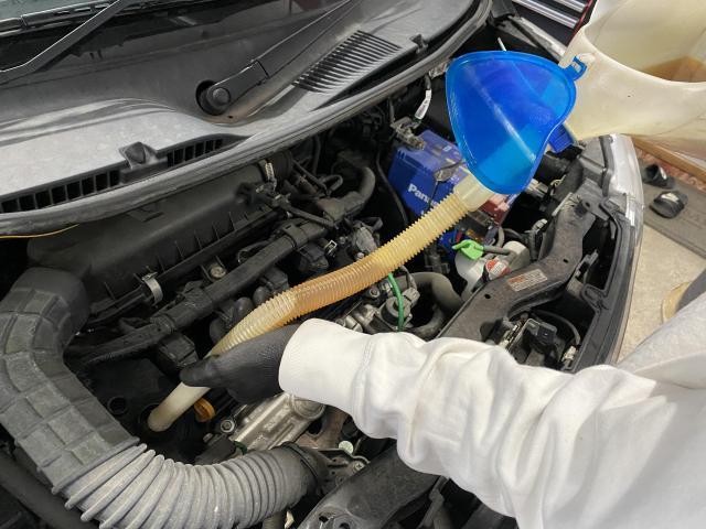 スズキ　ソリオバンディット　TOYOトランパスｍｐ7　165/65R15　タイヤ交換　オイル交換　福岡市西区　糸島市　早良区　南区　城南区　中央区　博多区　東区　那珂川市　春日市　大野城市　太宰府市　タイヤの交換は当店にお任せください!!!