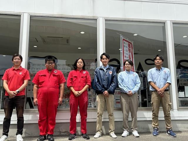 トヨタ パッソ 後ろドアと給油口付近(クォーター)大きなキズ・へこみ直し 福岡市西区