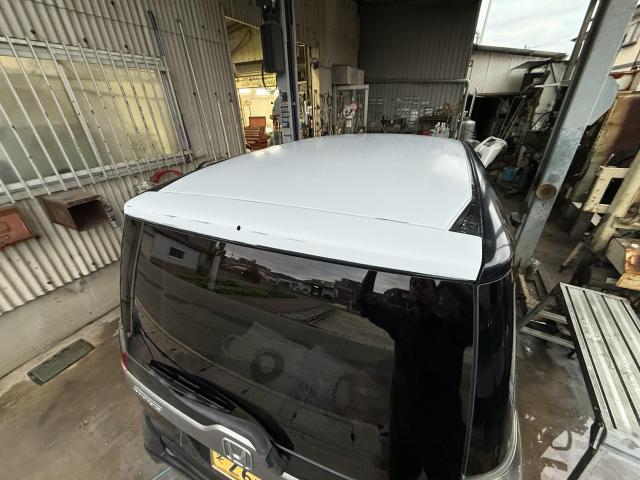 ホンダ　ゼスト　塗装　キズ・へこみ直し　鈑金　塗装　塗膜剥げ　ルーフ　天井　リアゲート　トランク　那珂川市　福岡市　南区　西区　東区　博多区　中央区　城南区　春日市　大野城市　太宰府市　筑紫野市