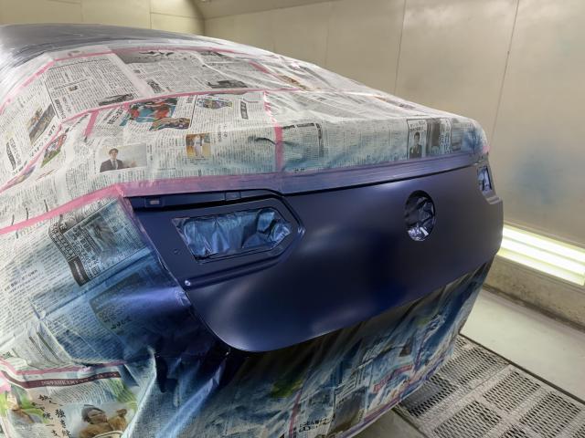 メルセデス・ベンツ　ＧＬＣ　トランク　リアバンパー　リアパネル　板金　鈑金　塗装　保険　那珂川市　福岡市　南区　西区　東区　博多区　中央区　城南区　春日市　大野城市　太宰府市　筑紫野市