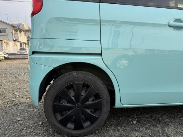 マツダ　フレアワゴン　キズ・へこみ直し　リアフェンダー　塗装　鈑金　那珂川市　福岡市　南区　西区　東区　博多区　中央区　城南区　春日市　大野城市　太宰府市　筑紫野市