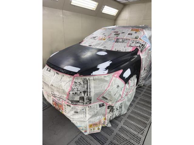 トヨタ　ハリアー　塗装　鈑金　ボンネット　フェンダー　バンパー　保険　那珂川市　福岡市　南区　西区　東区　博多区　中央区　城南区　春日市　大野城市　太宰府市　筑紫野市