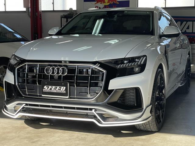 Audi Q8 カスタム Slineフェイス フルエアロ グーネットピット