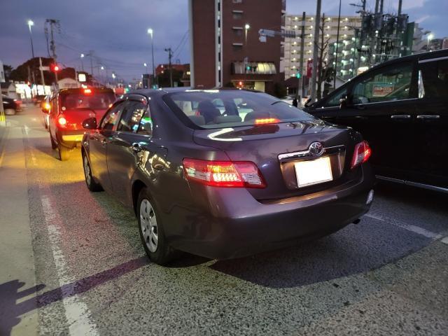 トヨタ　カムリ　ACV40　純正テールランプを社外LEDテールランプに交換　サニーオート　福岡　福岡県　福岡市　東区　博多区　中央区　西区　南区　城南区　早良区　糟屋郡　古賀市　その他の地域の方も大歓迎