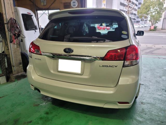 スバル　レガシィ　BR9　クォーターパネル交換　サニーオート　福岡　福岡県　福岡市　東区　博多区　中央区　西区　南区　城南区　早良区　糟屋郡　古賀市　その他の地域の方も大歓迎