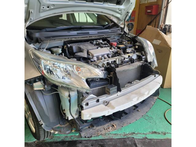日産ノート　クーラー効かない　クーラーガス漏れ　サニーオート　福岡　福岡県　福岡市　東区　博多区　中央区　西区　南区　城南区　早良区　糟屋郡　古賀市　その他の地域の方も大歓迎