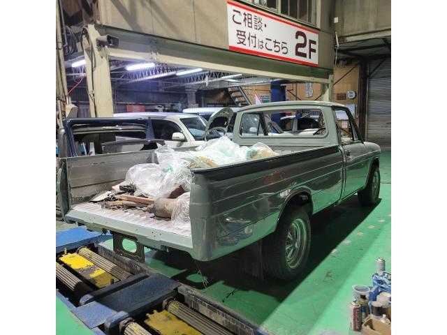 トヨタ　ハイラックス　RN15 荷台塗装　サニーオート　福岡　福岡県　福岡市　東区　博多区　中央区　西区　南区　城南区　早良区　糟屋郡　古賀市　その他の地域の方も大歓迎