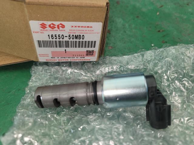 スズキ　ハスラー　MR31S エンジンチェックランプ点灯　オイルコントロールバルブ交換　サニーオート　福岡　福岡県　福岡市　東区　博多区　中央区　西区　南区　城南区　早良区　糟屋郡　古賀市　その他の地域の方も大歓迎