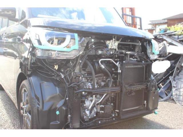 ダイハツ　タント　事故修理　鈑金塗装　車修理　傷へこみ直し　大分県　由布市　大分市　別府市　宇佐市　保険修理　事故修理はボディーリペア大分へ