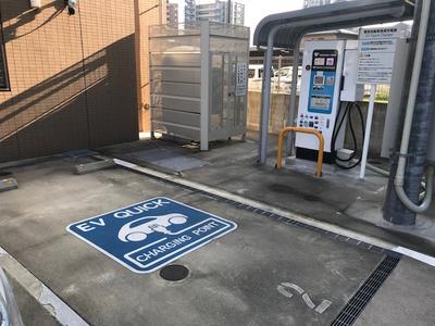 ＥＶ充電スペース完備