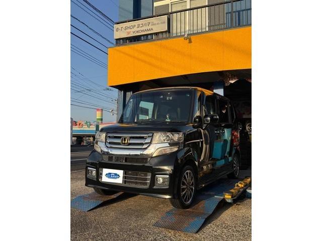 ホンダ　Ｎ－ＢＯＸカスタム　タイヤ持込　タイヤ交換　タイヤ取付　ヨコハマタイヤ　ブルーアースRV03CK　165/55R15　霧島市　隼人　国分　姶良市　加治木　湧水町　他の地域も大歓迎です　タイヤ交換専門店