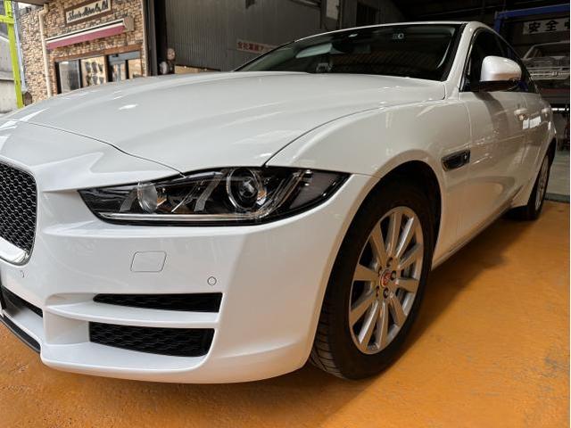 ジャガー XE (JAGUAR XE) 鈑金塗装 キズ へこみ 保険修理 自費修理 輸入車 北九州市八幡西区　八幡東区　小倉北区　小倉南区　戸畑区　遠賀郡　芦屋町　遠賀町　水巻町　岡垣町　宗像市　中間市　若松区　行橋市　苅田町　直方市