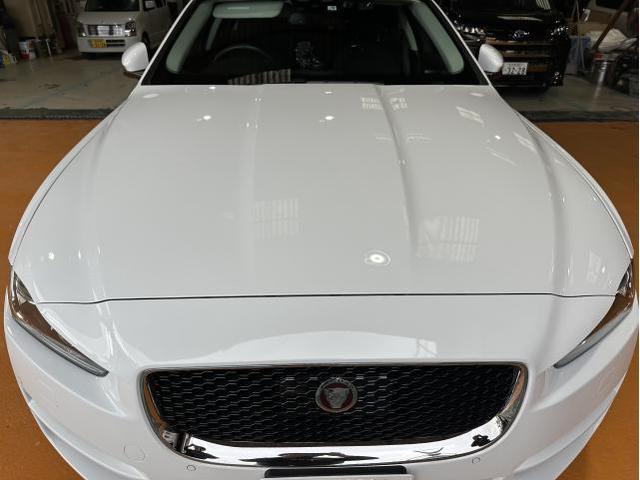 ジャガー XE (JAGUAR XE) 鈑金塗装 キズ へこみ 保険修理 自費修理 輸入車 北九州市八幡西区　八幡東区　小倉北区　小倉南区　戸畑区　遠賀郡　芦屋町　遠賀町　水巻町　岡垣町　宗像市　中間市　若松区　行橋市　苅田町　直方市