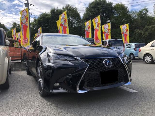 LEXUS　GS　台風キズ保険修理を実施！！熊本市北区の車検・整備・鈑金・塗装・事故修理・保険修理・各種パーツ取付等お任せを！自社塗装ブース完備です！！
