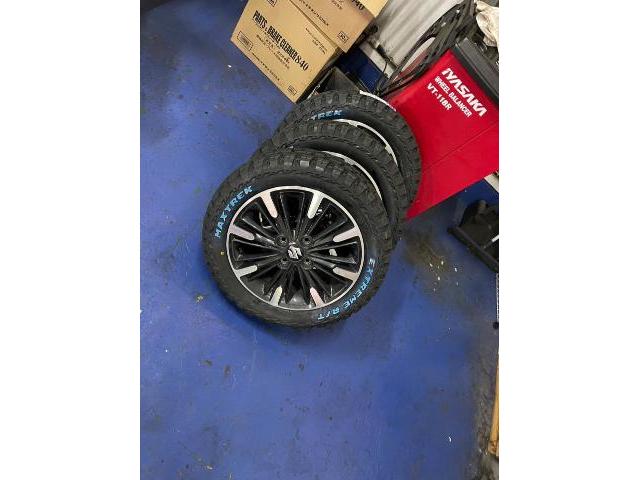 スズキ スペーシア タイヤ交換 MAXTREK 165/60R15 熊本市東区 スズキ スペーシア タイヤ交換 MAXTREK 165/60R15 熊本市東区