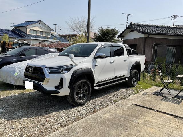 GUN125　ハイラックス　オーバーフェンダー取付　社外品　
久留米市　小郡市　朝倉市　鳥栖市　筑紫野市　うきは市　筑後市　八女市　柳川市　大川市　他地域のお客様も大歓迎です！