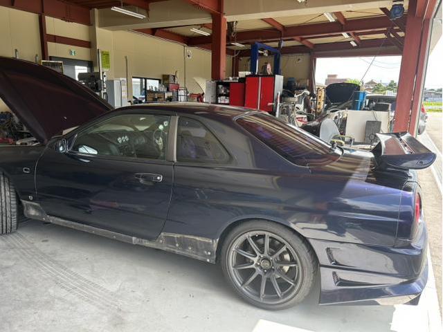 日産　R34スカイライン　全塗装