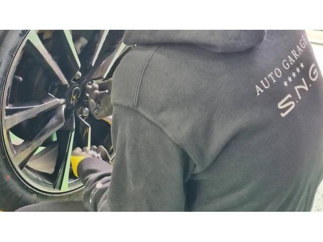 トヨタ　プリウス&alpha;　タイヤ交換　宗像市・福津市・福岡市東区・遠賀町・水巻町・古賀市・新宮町・宮若市・中間市・鞍手町・北九州市、他地域のお客様も大歓迎です！