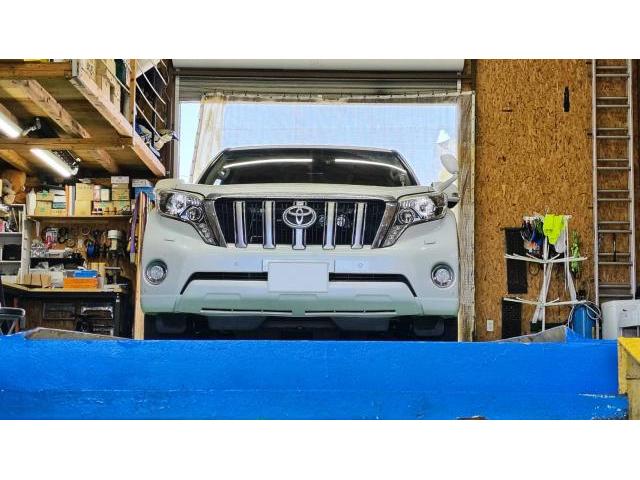 トヨタ　ランドクルーザープラド　ガソリン車用(オイル交換)　宗像市・福津市・福岡市東区・遠賀町・水巻町・古賀市・新宮町・宮若市・中間市・鞍手町・北九州市、他地域のお客様も大歓迎です！