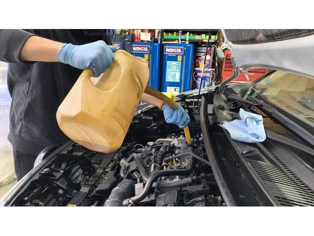 トヨタ　シエンタ　ハイブリッド車用(オイル交換)　宗像市・福津市・福岡市東区・遠賀町・水巻町・古賀市・新宮町・宮若市・中間市・鞍手町・北九州市、他地域のお客様も大歓迎です！　