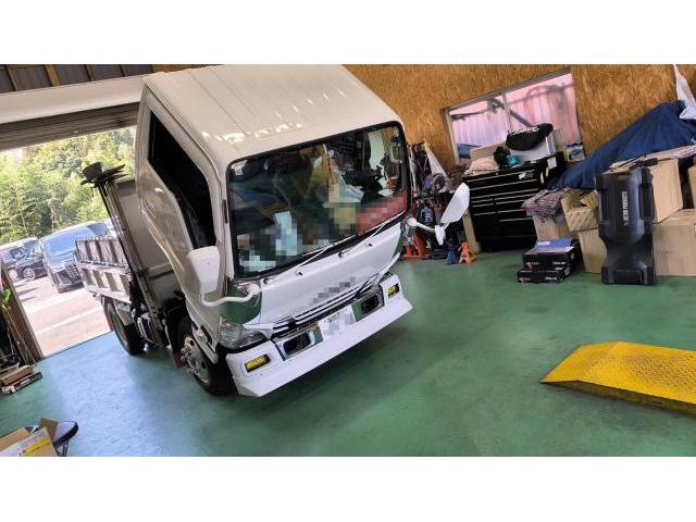 いすゞ　エルフトラック　ディーゼル車用(オイル交換)　　福津市・古賀市・新宮町・福岡市東区からのご来店多数！！