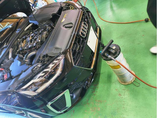 宗像市 アウディ A4 オイル交換｜新規のお客様よりご依頼いただきました！福津市・古賀市・新宮町・福岡市東区からのご来店多数！！