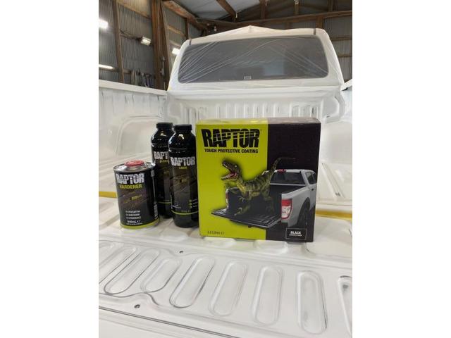 新車　ハイラックスGRスポーツ　RAPTORLINER塗装　ラプターライナー塗装　RAPTOR正規施工代理店　荷台塗装　部分塗装　久留米市　うきは市　小郡市　朝倉市　筑後市　日田市　鳥栖市