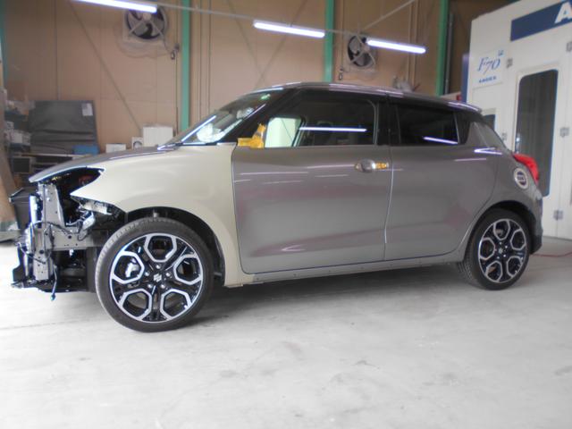 スズキ　スイフト　スポーツ　修理　鈑金塗装　佐賀市　株式会社真栄鈑金塗装工業