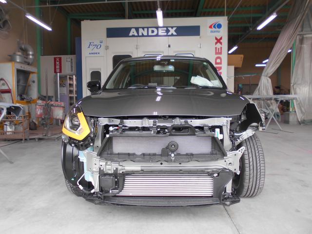 スズキ　スイフト　スポーツ　修理　鈑金塗装　佐賀市　株式会社真栄鈑金塗装工業