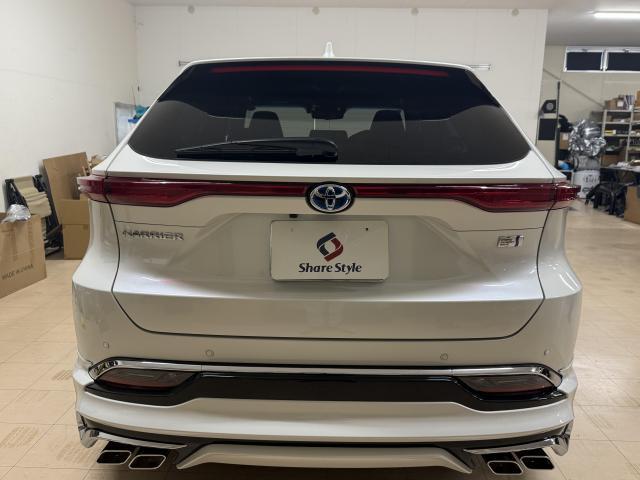 トヨタ　ハリアー 80系　ライト　ファイバーLEDテールランプ　レッドシーケンシャル