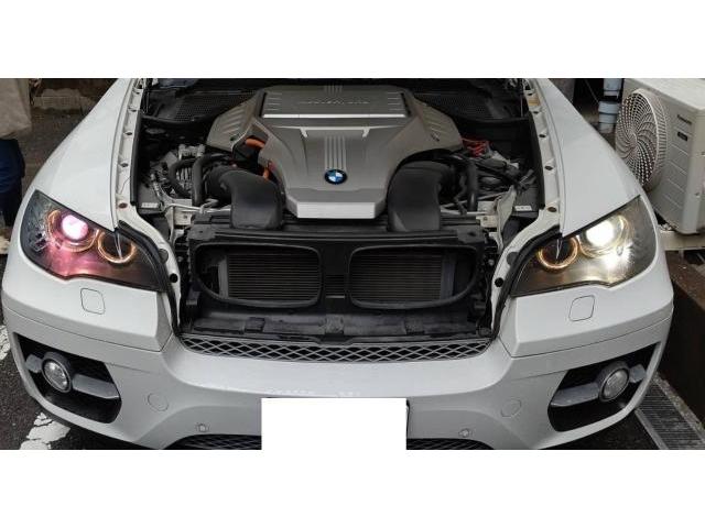 BMW X6M X5M E71用 フロントヘッドランプカバー