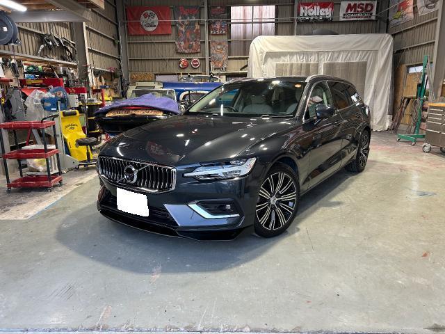 ボルボ　Ｖ６０　ボディコーティング　追突　久留米市　広川　善導寺　大刀洗　田主丸　朝倉　甘木　小郡　御井　筑後　大川　三潴　荒木　上津　他地域のお客様も大歓迎です！