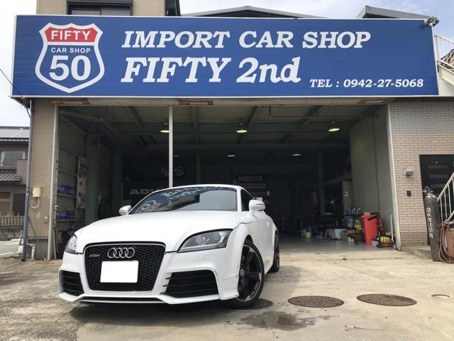 アウディ　TTRS  エンジン異音　バッテリーマーク点灯　車検整備　チェックランプ　