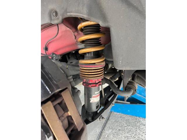 スバル　WRX 車高調取り付け　タイヤ交換　オイル交換