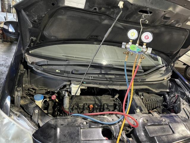 ホンダ　ステップワゴン　Ｇ　エアコン不調　保障整備　コンプレッサー交換　佐賀県　三養基郡　みやき町　みやき